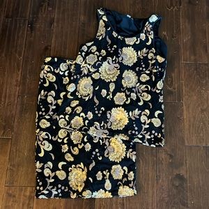 Garnet Hill two piece formal set size 8 and small